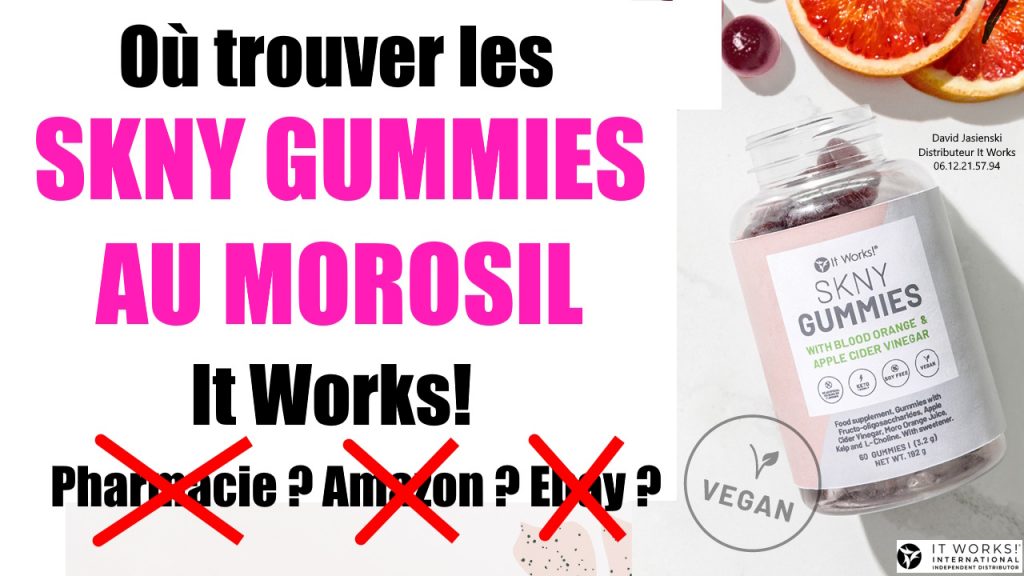 Vidéo : Ou trouver les skny gummies au morosil it works ? Pharmacie ? Amazon ? Ebay ?